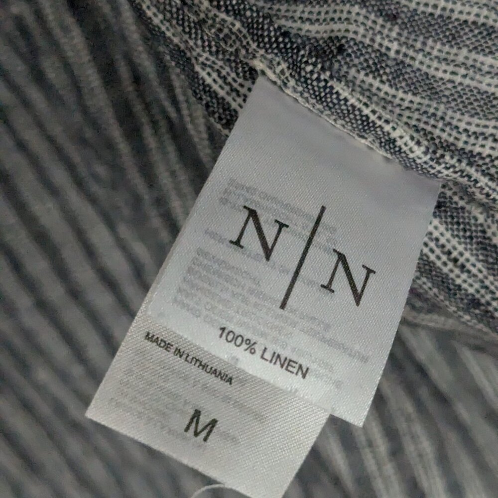 Neu Nomads Eileen Button Down Short Sleeve Linen … - image 6